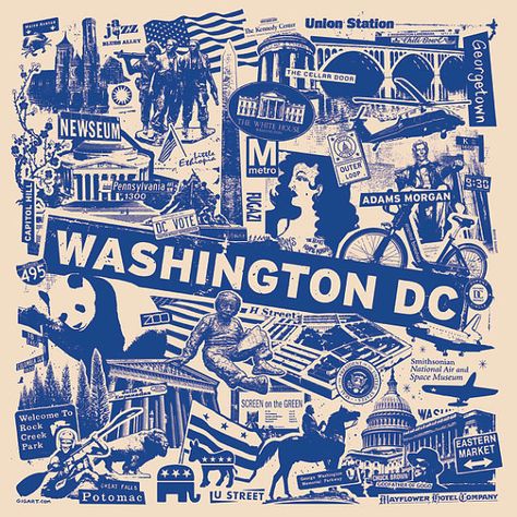 Washington DC Silk Screen City Art Print Poster  Etsy by gigart Washington Dc City, Silk Screen Art, Living In Washington Dc, Dorm Posters, Air And Space Museum, Art Print Poster, Print Collage, City Prints, Picture On Wood