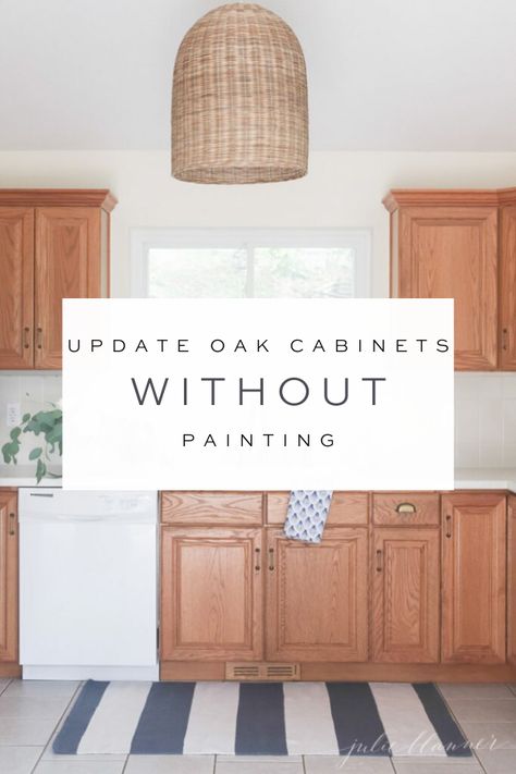 Honey Oak Cabinets Grey Walls, Honey Oak Kitchen Lighting, Cabinet Pulls Oak Cabinets, How To Style A Kitchen With Oak Cabinets, White And Honey Oak Kitchen, Light Oak Cabinets With Gold Hardware, Keep Oak Kitchen Cabinets, Oak Kitchen Cabinets With Gold Hardware, Cabinet Hardware For Oak Cabinets