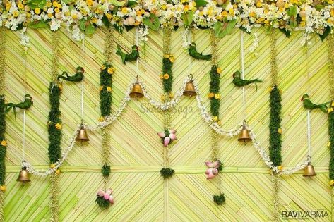 Wedding Hall Decorations, Marriage Decoration, Mandap Decor, Desi Wedding Decor, Wedding Backdrop Design, Flower Decorations Diy, Wedding Backdrop Decorations, Traditional Wedding Decor, Mehndi Decor