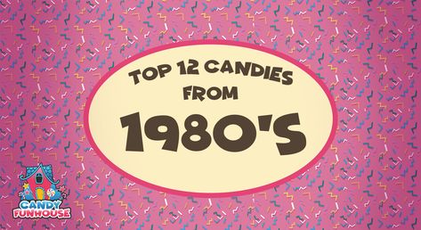 Learn about the top 12 candies from the 80s. Enjoy 80s retro candy with Candy Funhouse. Bring your taste buds on a trip down memory lane with this delicious nostalgic candy. See our wide selection of candy from the 1980s. 80’s Candy, 1980s Candy, 80s Candy, Cow Tales, Airheads Candy, Nerds Candy, Popular Candy, Nostalgic Candy, Retro Candy