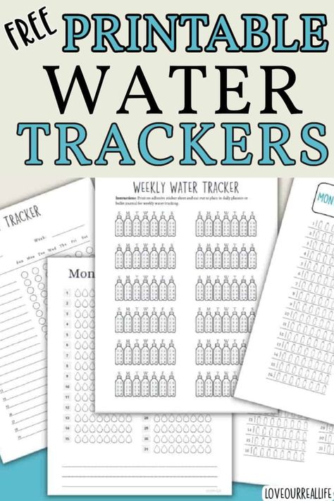 Keep track of your water intake and stay hydrated with these FREE monthly water tracker printables. I've included weekly water trackers, too! Daily Water Tracker Printable Free, Daily Water Intake Bullet Journal, Free Printable Water Tracker, Water Tracker Printable Free, Water Tracker Ideas, Daily Water Intake Chart, Monthly Water Tracker, Water Intake Chart, Bullet Journal Water Tracker