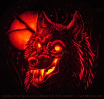 Pumpkin Carving Ideas Wolf, Werewolf Pumpkin Carving, Wolf Pumpkin Carving, Werewolf Pumpkin, Awesome Pumpkin Carvings, Pumkin Decoration, Pumkin Carving, Work Decor, Amazing Pumpkin Carving