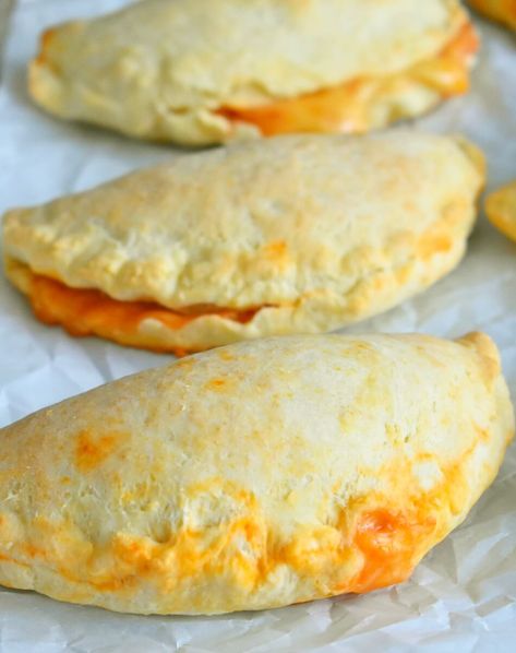 Home Made Pizza Pocket, Pizza Pockets Homemade Dough, Pizza Pop Recipe, Pizza Pops Homemade, Creamy Mexican Street Corn, Street Corn Salsa, Pocket Recipes, Lime Shrimp Tacos, Hot Pocket Recipes