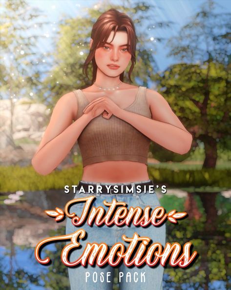 Hey everyone, I'm releasing this intense emotion pose pack, requested by chaotic.pixel on Instagram! This pack contains 11 poses with some animations. Sims 4 Acting Poses, Sims 4 Angry Poses, Sims 4 Poses Solo Model, Sims 4 Solo Poses, Thinking Pose, Sims Poses, Sims 4 Stories, Ts4 Poses, Intense Emotions