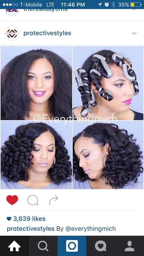 Flexirod Curls, Rod Curls, Flexi Rod Curls, Big Bouncy Curls, Natural Hair Blowout, Hair Blowout, Flexi Rods, Curls For Long Hair, Face Shape Hairstyles