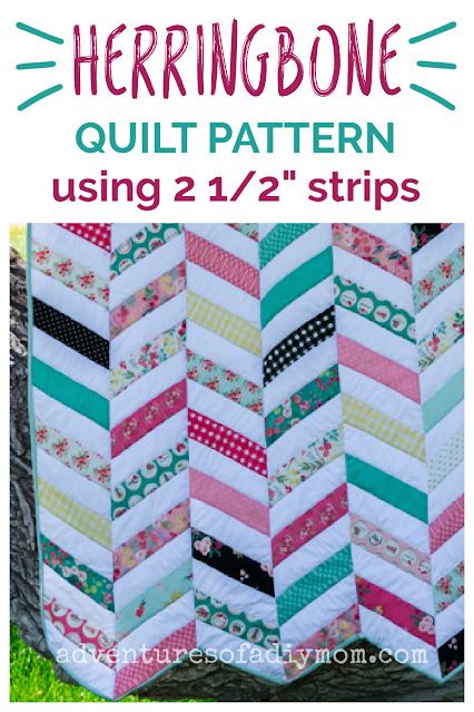 How To Do Herringbone Pattern, Easy Herringbone Quilt Pattern, Herringbone Quilt Border, Broken Herringbone Quilt Pattern Free, Herringbone Quilt Pattern Free, Herringbone Quilt Pattern, Herringbone Quilt Tutorials, Chevron Quilt Pattern, Bee Quilt