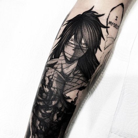 Ichigo Tattoo Ideas, Ichigo Tattoo, Bleach Tattoo, Gamer Tattoos, Geek Tattoo, Naruto Tattoo, Cool Forearm Tattoos, Pokemon Tattoo, Pieces Tattoo