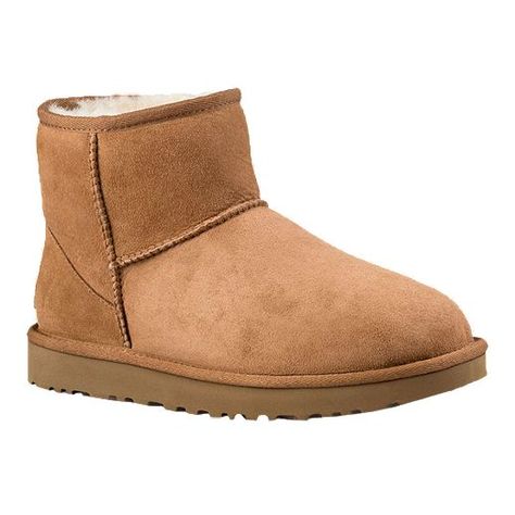 UGG Women's Classic II Winter Boots, Slip On, Insulated, Non Slip, Lightweight | Sport Chek Classic Mini Ii Boot, Ugg Classic Mini Ii, Ugg Booties, Short Suede Boots, Ugg Mini, Ugg Classic Mini, Shearling Boots, Ugg Classic, Classic Boots