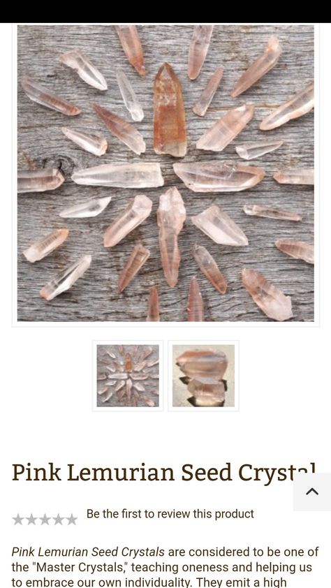 Pink Lemurian seeds Lemurian Crystal, Earth Gift, Lemurian Quartz, Crystal Meanings, Crystal Gems, Healing Stones, Crystals And Gemstones, Stones And Crystals, Seeds