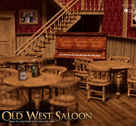 Old West Saloon Bar, Saloon Interiors Ideas, Cowboy Duel, Saloon Decor Interior Design, Saloon Chair, Old Saloon, Wild West Saloon, Saloon Decor, Old West Saloon