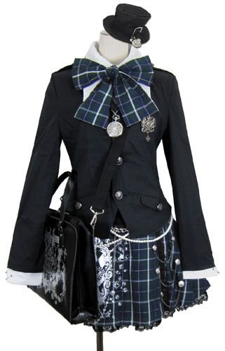 Putumayo Putumayo Clothing, School Uniform Fashion, Fandom Outfits, Kawaii Fashion Outfits, Japanese Street Fashion, Alternative Outfits, Really Cute Outfits, Fancy Outfits, Harajuku Fashion