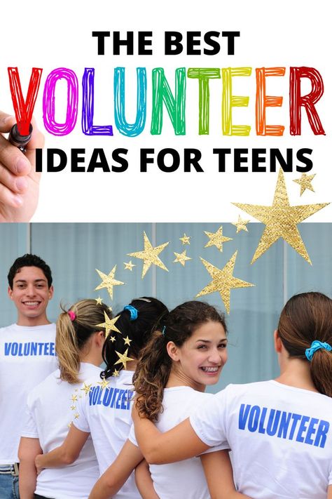 Community Volunteer Ideas, Service Hours Ideas, Ideas For Community Events, Community Involvement Ideas, Volunteer Ideas Community Service, Community Service Ideas High School, Volunteer Work Ideas, Service Projects For Teens, Volunteering Activities