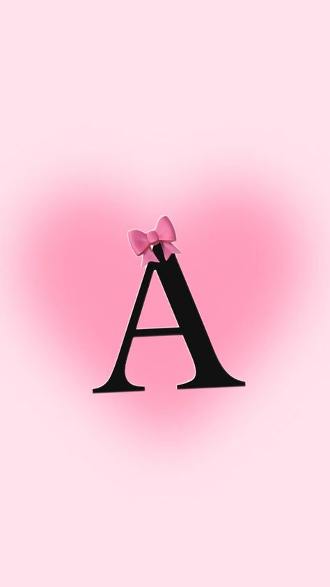 Letter A A Profile Picture Letter, I Heart A Wallpaper, Aj Name Wallpaper, Wallpaper With Letter A, The Letter A Aesthetic, A Letter Aesthetic Wallpaper, Wallpaper With The Letter A, Letter A Wallpaper Iphone, Blank Profile Picture Icon Pink