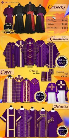 Pope Vestment, Cassock Priest, Catholic Vestments, Catholic Clothing, Clergy Women, Liturgical Stoles, Priest Vestments, Priest Costume, Ecclesiastical Vestments