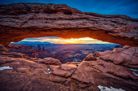 https://flic.kr/p/T2mbbW | Dawn on Mesa Arch | Taken at Mesa Arch, Canyonlands National Park, Utah Mesa Arch Canyonlands, Grand Canion, Arch Photography, Mesa Arch, Canyonlands National Park, Moab Utah, Awesome Places, National Photography, Utah National Parks