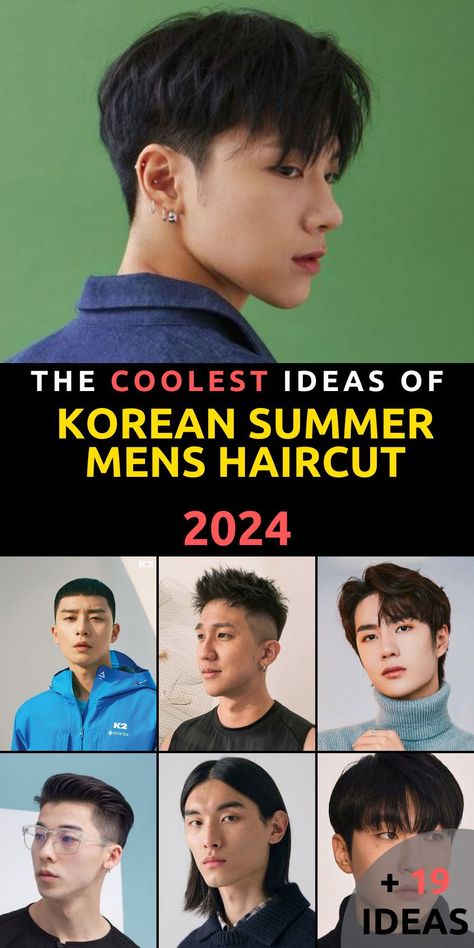 Upgrade your summer look with our selection of Top 19 Korean Men’s Summer Hairstyles 2024. Choose from a variety of styles, including the modern korean haircut men medium straight and the timeless korean haircut men long. For those who like to make a statement, the edgy korean haircut men undercut or the distinctive Long mullet are perfect choices. Korean Haircut Men Medium, Bob Hairstyles Korean, Korean Haircut Long, Short Korean Hairstyles, Pixie Cut Bangs, Korean Pixie Cut, Hairstyles Ulzzang, Pop Hairstyles, Korean Haircut Men