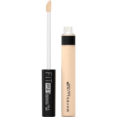 Trust Me—These Are the 8 Best Cheap Concealers | Who What Wear Corrector Maybelline, Best Drugstore Concealer, Concealer Maybelline, Fit Me Concealer, Rimmel Stay Matte, Drugstore Concealer, Maybelline Concealer, Maybelline Fit Me Concealer, Foundation With Spf