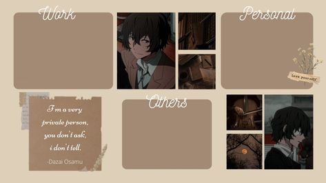 Dazai Osamu Dazai Osamu Desktop Wallpaper, Bsd Desktop Wallpaper Hd 1080p, Dazai Osamu Wallpaper Laptop, Dazai Wallpaper Desktop, Wallpaper Organizer, Bungou Stray Dogs Wallpaper, Note Pad Design, Desktop Wallpaper Organizer, Anime Journal