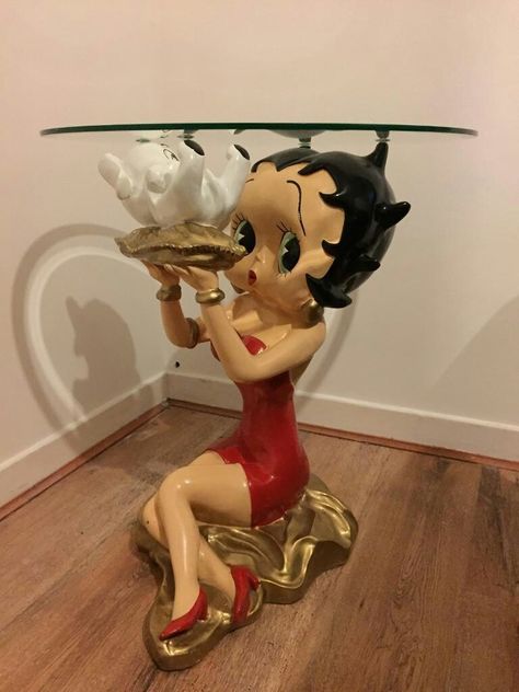 Betty Boop Bedroom, Betty Boop Decor, Betty Boop Bedroom Decor, Valentines Betty Boop, Betty Boop Furniture, Betty Boop Aesthetic, Betty Boop Room Decor, Betty Boop Stuff, Betty Boop Nails