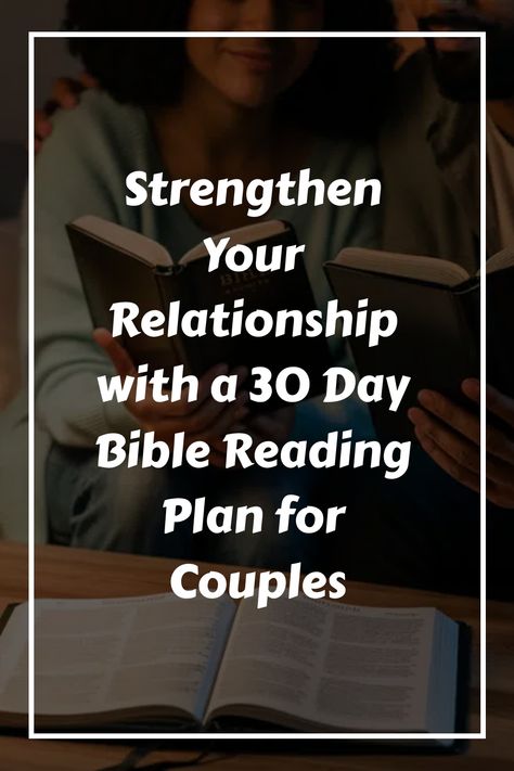 Explore the profound impact of engaging in Bible study as a couple, fostering a stronger bond and enhancing your spiritual journey together. Embark on our well-crafted 30-day program tailored for couples seeking to strengthen their relationship with each other and with God. This intentional practice can deepen your connection, nurture shared values, and cultivate a meaningful spiritual foundation within your partnership. Join us on this transformative path towards deeper faith and unity in love. Bible Study Lessons For Couples, Bible Study For Couples Dating, Couple Bible Study Plan, Bible Reading Plan For Couples, Couples Bible Study Plan Dating, Bible Studies For Couples, Relationship Bible Study, Couples Bible Study Plan, Bible Study For Couples