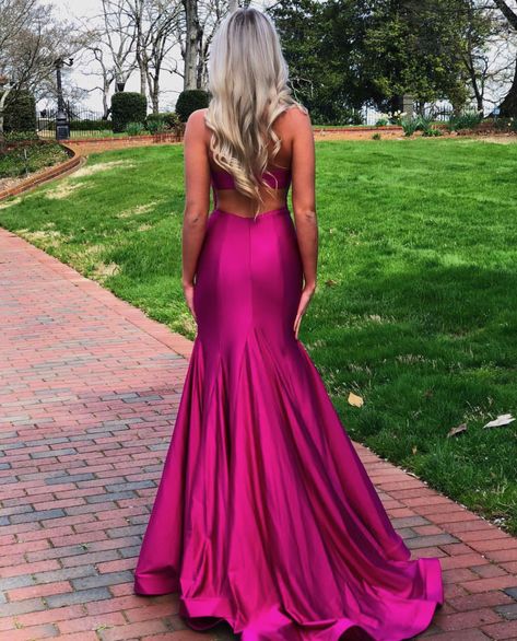 Cheap Prom Dresses Long, Pink Prom, Sequin Formal Dress, Pink Mermaid, Custom Size Dresses, Satin Prom Dress, Dress Satin, Prom Dresses Online, Mermaid Prom Dresses