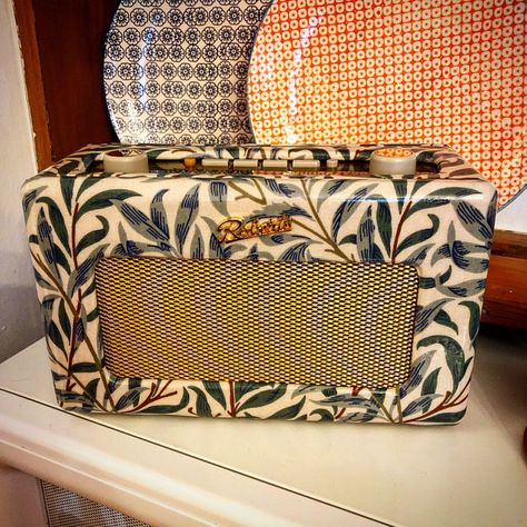 Roberts Radio, Radios, Stripe Print, Poster Frame, Decoupage, Etsy Seller, New Homes, Small Business, Unique Items Products