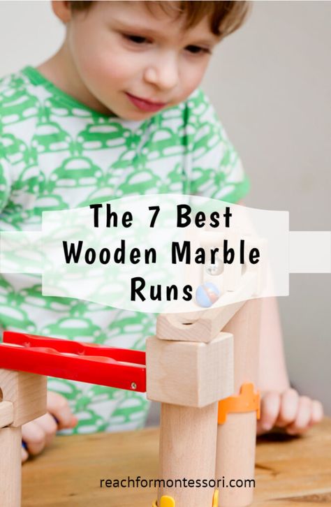 If you are considering a marble run for your little one, you should definitely give wooden marble runs a look.These marble runs are generally sturdier than plastic marble runs. Plus, … The post The 7 Best Wooden Marble Runs for Toddlers & Preschoolers appeared first on The Montessori-Minded Mom. Marble Run Ideas, Diy Marble Run, Wooden Marble Run, Marble Toys, Marble Tracks, Oak Room, Marble Runs, Marble Race, Marble Ball