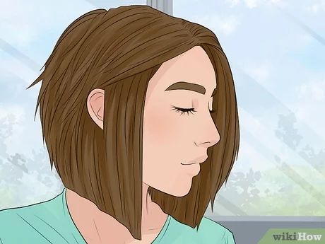 How to Style an Inverted Bob: 12 Steps (with Pictures) - wikiHow How To Style Stacked Bob Tutorial, Bob Haircut Angled, How To Style Angled Bob, How To Style An Inverted Bob, How To Style Inverted Bob, Reverse Bob Haircut Medium, Style Inverted Bob, Reverse Bob Haircut, Wavy Inverted Bob