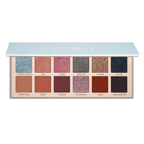 Cosmos Eyeshadow Palette - Anastasia Beverly Hills | Sephora Anastasia Beverly Hills Eyeshadow, Charlotte Tilbury Pillow Talk, Theobroma Cacao, Eye Primer, Pat Mcgrath, Luxury Makeup, Black Eyeliner, Bluish Green, Dark Matter