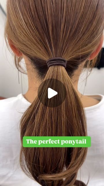 Home Harmony Tips on Instagram: "perfect ponytail is a hairstyle that never goes out of style. Today, I want to share a little secret with you that will take your ponytail game to the next level – using your own hair to cover the hair rubber bands. Trust me, it will add a touch of elegance and professionalism to your look.  In this video, I’ll guide you through the steps to achieve the perfect ponytail with this genius trick.   By following this easy trick, you’ll have a stunning ponytail that looks like it was done by a professional hairstylist.   Make sure to save this video for future reference, as you’ll want to recreate this look again and again.  If you found this tip helpful, don’t forget to share it with your friends who are always on the go and need a quick and sophisticated hairs Ponytail Updos, Running Late Hairstyles, Ponytail Trick, The Perfect Ponytail, Ponytail Hack, Fun Ponytails, Sandy Hair, Short Hair Ponytail, Perfect Ponytail