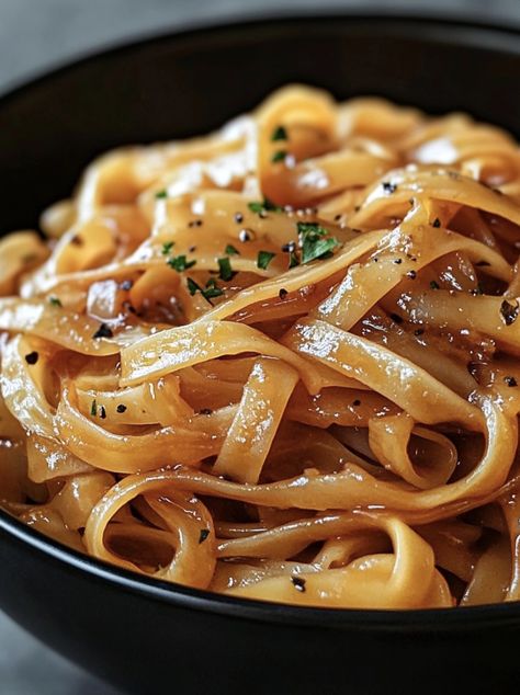 Slow Cooker Caramelized Onions Pasta Slow Cooker Carmelized Onions, Slow Cooker Caramelized Onions, Ooey Gooey Butter Cookies, Peaches Cream Cheese, Onion Pasta, Slow Cooker Pasta Recipes, Slow Cooker Pasta, Cozy Dinner, Bacon Pasta