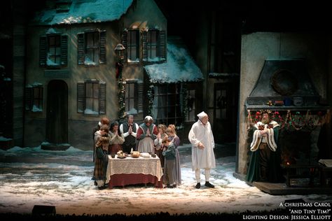 Scenic Design Theatres, Set Design Theatre, A Christmas Carol, Christmas Play, Theatre Company, Scenic Design, Stage Design, Christmas Carol, Staging