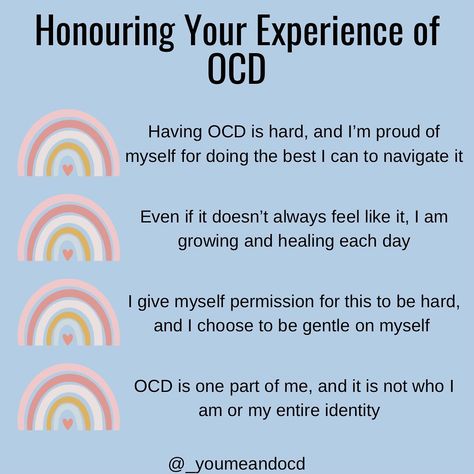 Daily Affirmations Ocd, Ocd Quotes Funny Humor, Daily Affirmations For Ocd, How To Overcome Ocd, Ocd Memes, Psychology Worksheets, Ocd Quotes, Ocd Thoughts, Coping Toolbox