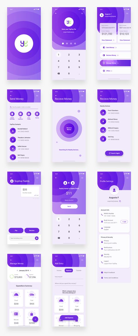 Ui Ux 디자인, Manage Money, Mobile App Design Inspiration, App Interface Design, Timeline Design, App Design Inspiration, App Interface, Ui Design Inspiration, Web Inspiration