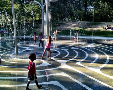 Super Spray Parks in the Seattle Area - ParentMap Fountain Park, Wading Pool, Spray Park, Taman Air, Water Playground, Splash Park, Entry Stairs, Splash Pad, Kid Pool