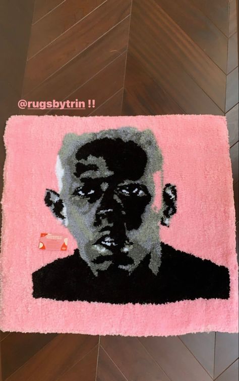 Tyler The Creator Rug, Tyler The Creator Igor, Tapestry Rug, Rug Tufting, Cool Room Decor, Dream Apartment Decor, Tufted Rugs, Rug Ideas, Rug Inspiration