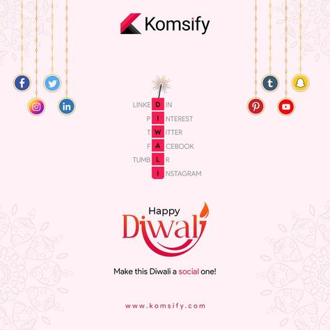 Let’s Launch Firecrackers of Creativity And boost your brand with Social Media. Let’s Connect: www.komsify.com #advertisingagency #socialmediamarketing #socialmedia #branding #Diwali2022 #HappyDiwali #FestiveSeason #celebration Digital Marketing Diwali Creative Post, Creative Diwali Social Media Post, Diwali Creatives For Social Media, Diwali Social Media Creatives, Diwali Creative Ads Ideas, Diwali Creative Design, Diwali Ads Creative, Social Media Festival Post, Creative Diwali Post