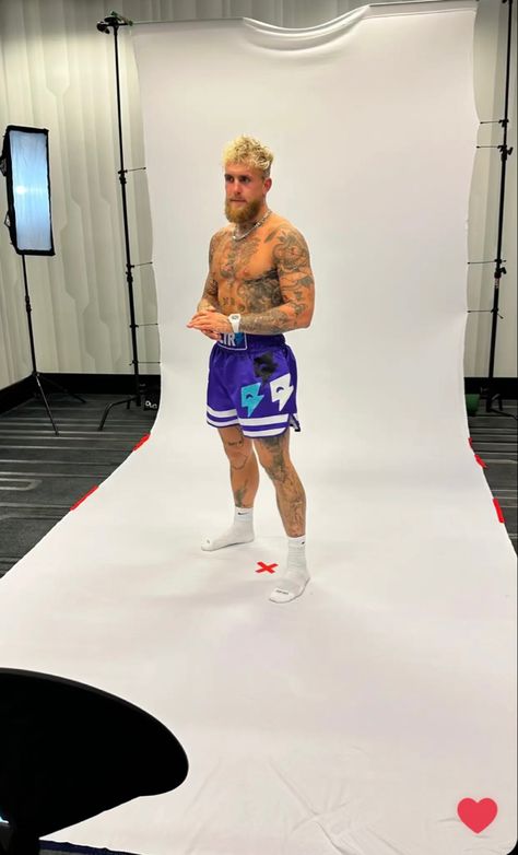 Jake Paul in the photo session (shoots) for his fight this Saturday vs. Nate Diaz, will he be the best version of Jake in the ring? #jake #jakepaul #boxing #boxingtraining #boxinglife #boxingathlete (unreleased photos by Jake) Jake Paul Haircut, Jake Paul Wallpaper, Paul Brothers, Nate Diaz, Baseball Print, Jake Paul, Baba Yaga, Boxing Training, Attractive Guys