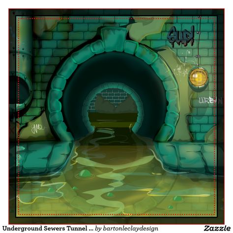 Sewer Skybox Reference Underground Sewers Concept Art, Minecraft Sewer Entrance, Sewer Concept Art, Sewer Illustration, Sewer Drawing, Comic Environment, Dog Creature, Underground Lab, Superhero Vbs