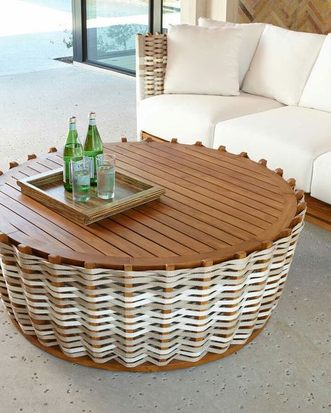 Coffee table Wood Coffee Table Design, Table Outdoor, Diy Coffee Table, Teak Frame, घर की सजावट, San Martin, Furniture Outdoor, Coffee Table Design, Garden Table