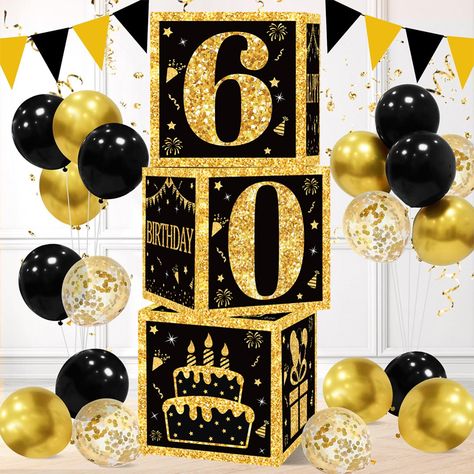 Ideas For 60 Birthday For Men, 60th Bday Decor, Men's 60th Birthday Party Ideas, Table Decorations For 60th Birthday, Men’s 60th Birthday Party Ideas, 60 Birthday Party Ideas, 75th Birthday Party Decorations, 60th Birthday Party Themes, 75th Birthday Decorations