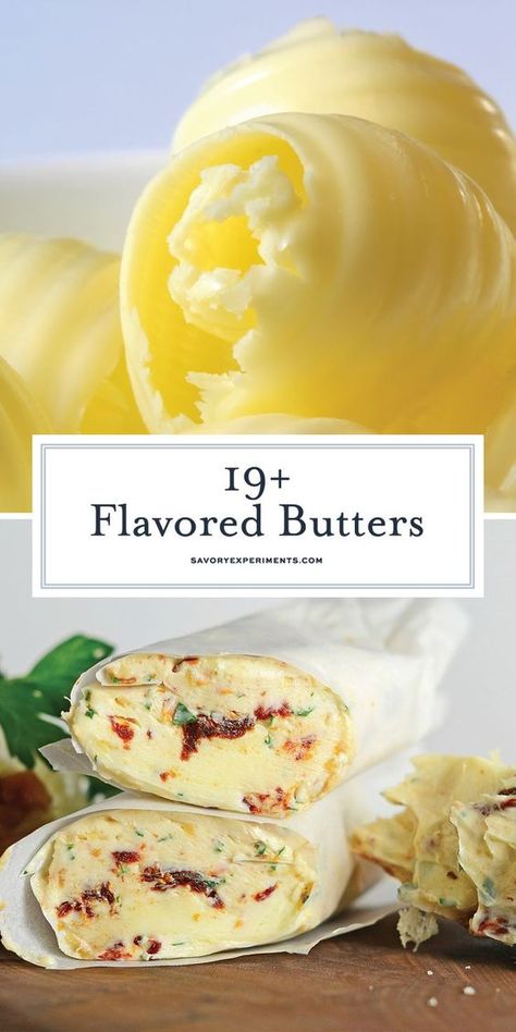 Compound Butter For Steak, Butter For Steak, Butter Boards, Compound Butter Recipe, Flavored Butter Recipes, Herb Butter Recipe, Butter Recipes Homemade, Butter Spreads, Butter Board