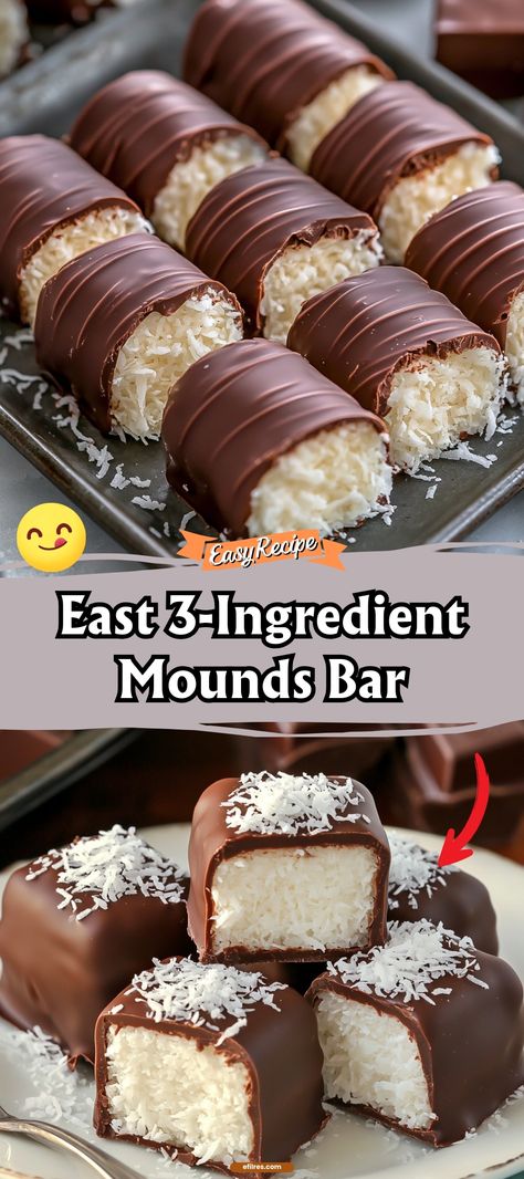 3 Ingredient Mounds Bar Sweet And Condensed Coconut Milk Recipes, Sugar Free Condensed Milk Recipes, Keto Mounds Bars, Recipe With Condensed Milk Easy, Zero Candy Bar Recipe, Recipes With Cream Of Coconut, Coconut And Condensed Milk Dessert, Quick Candy Recipes, Sweetened Condensed Coconut Milk Recipes