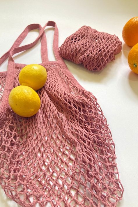 Aesthetic market bag for grocery produce or kitchen organizer Storage For Kids Toys, Crochet Grocery Bag, Zero Waste Food, French Market Bag, Eco Friendly Product, Potatoes Onions, Reusable Produce Bags, Crochet Market, Crochet Market Bag