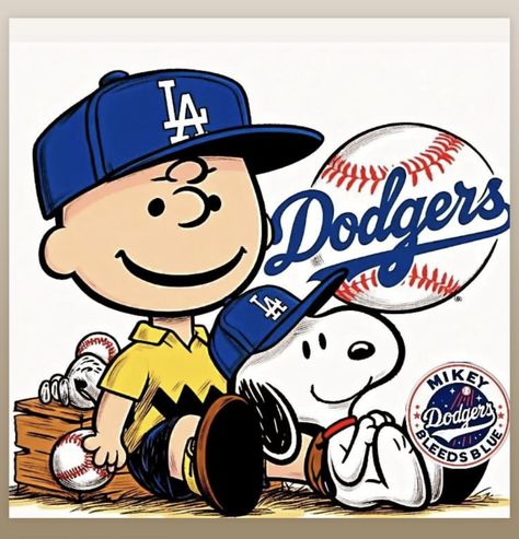 La Dodgers Logo, Baseball Drawings, Snoopy Family, Hello Kitty Clipart, Dodgers Win, Dodgers Nation, Los Angeles Dodgers Logo, Snoopy Cartoon, Snoopy Images