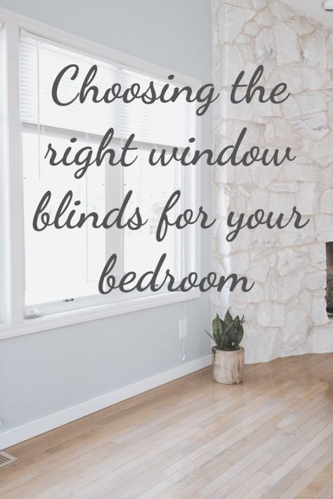 Choosing window blinds for a bedroom - what are the pros and cons of the different types of window blinds? Roller blinds, Venetian blinds, vertical blinds, Roman blinds, blackout blinds? #blinds #windowblinds #bedroomideas #interiors #home #interiordesign Blinds Venetian, Blinds Vertical, Ikea Blinds, Metal Blinds, Best Blinds, Double Window, Bedroom Blinds, Blinds Design, Blackout Blinds