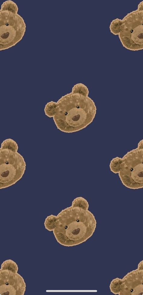 Teddy Bear Iphone Wallpaper, Teddy Bear Lockscreen, Teddy Bear Aesthetic Wallpaper, Bear Wallpaper Iphone, Wallpaper Cantik Iphone, Art Core, Teddy Boy, Images Emoji, Look Wallpaper