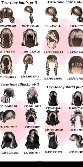 Brown Hair Roblox, Pelo Cafe, Mekap Mata, Hairstyle Examples, Y2k Hair, Decal Codes, Black Hair Roblox, Berry Ave, Roblox Codes