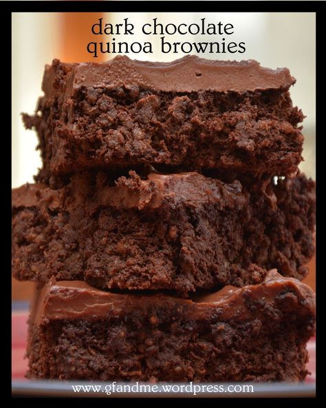 dark chocolate quinoa brownies with nutella cream cheese icing – these are not your six-year-old’s brownies Quinoa Brownies, Nutella Icing, Quinoa Desserts, Nutella Cream Cheese, Nutella Cream, Chocolate Quinoa, Nutella Brownies, Healthy Brownies, Gluten Free Brownies