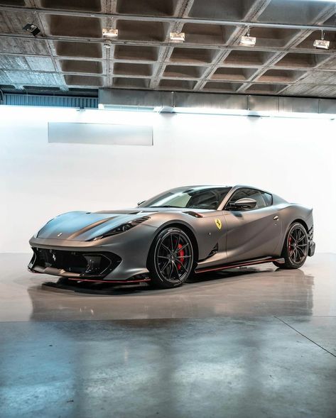 Carlos Sainz's Ferrari 812 Competizione Ferrari 812 Competizione, Ferrari Convertible, Wallpaper Luxury, Ferrari 812, Cool Dirt Bikes, Ferrari California, Ferrari F12, Cars Vintage, Big Boy Toys